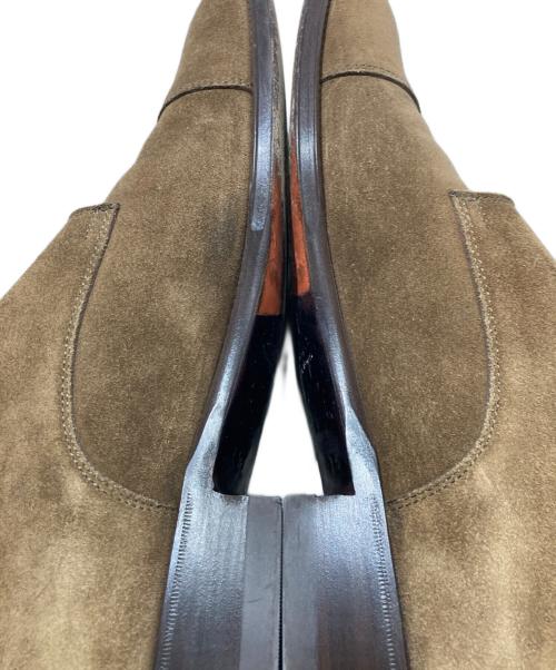 Santoni（サントーニ）SANTONI (サントーニ) BEAMS F (ビームスエフ) 別注 ダブルモンクストラップシューズ ブラウン サイズ:6　1/2の古着・服飾アイテム