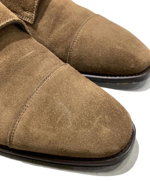 Santoni（サントーニ）SANTONI (サントーニ) BEAMS F (ビームスエフ) 別注 ダブルモンクストラップシューズ ブラウン サイズ:6　1/2の古着・服飾アイテム