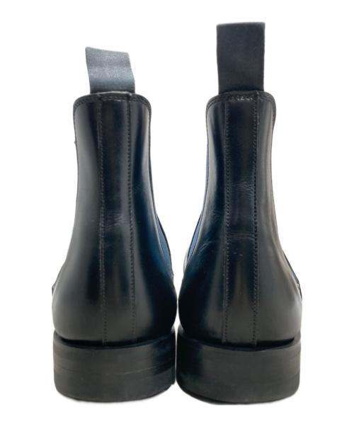 Crockett & Jones（クロケット＆ジョーンズ）Crockett & Jones (クロケット＆ジョーンズ) BARNEYS NEWYORK (バーニーズ・ニューヨーク) 別注 CHELSEA 318 サイドゴアブーツ ブラック サイズ:7　1/2の古着・服飾アイテム