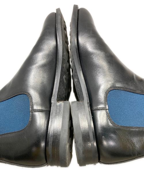 Crockett & Jones（クロケット＆ジョーンズ）Crockett & Jones (クロケット＆ジョーンズ) BARNEYS NEWYORK (バーニーズ・ニューヨーク) 別注 CHELSEA 318 サイドゴアブーツ ブラック サイズ:7　1/2の古着・服飾アイテム
