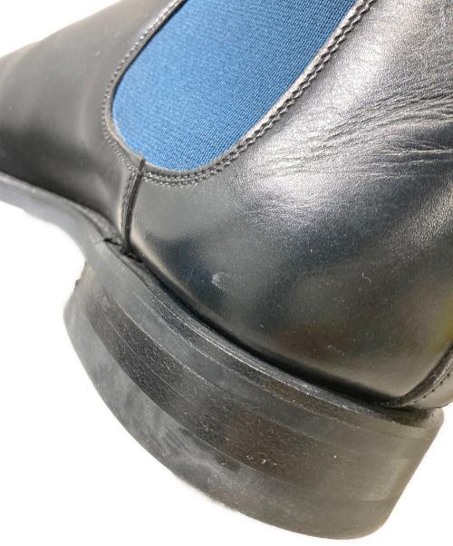 Crockett & Jones（クロケット＆ジョーンズ）Crockett & Jones (クロケット＆ジョーンズ) BARNEYS NEWYORK (バーニーズ・ニューヨーク) 別注 CHELSEA 318 サイドゴアブーツ ブラック サイズ:7　1/2の古着・服飾アイテム