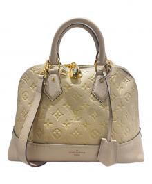 LOUIS VUITTON（ルイ ヴィトン）の古着「モノグラム・アンプラント ネオアルマPM」｜ベージュ