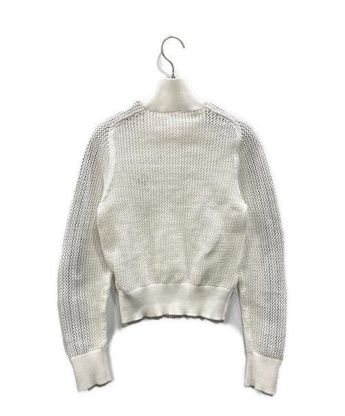 adidas（アディダス）adidas (アディダス) ニット クロシェ ファイヤーバード トラックトップ ホワイト サイズ:Sの古着・服飾アイテム