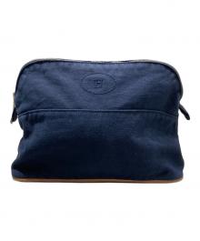 HERMES（エルメス）の古着「ボリードポーチ」｜ネイビー