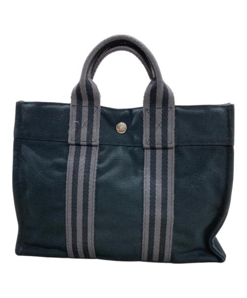 HERMES（エルメス）HERMES (エルメス) フールトゥPMトートバッグ ブラックの古着・服飾アイテム
