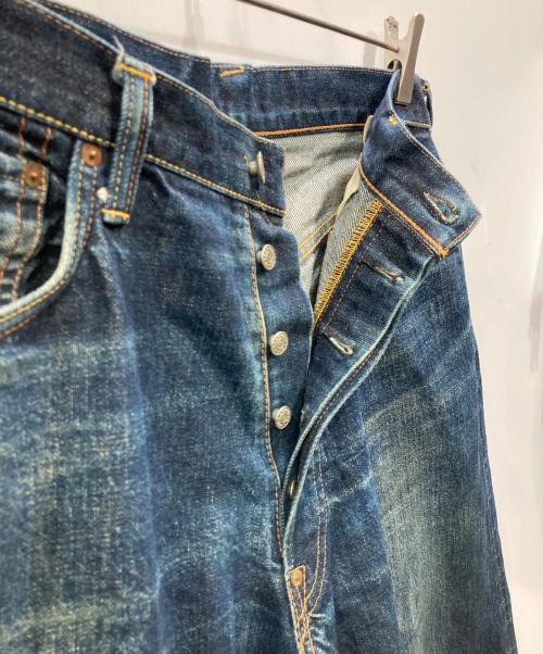 EVISU（エヴィス）EVISU (エヴィス) 2001ビッグカモメデニムパンツ インディゴ サイズ:35の古着・服飾アイテム