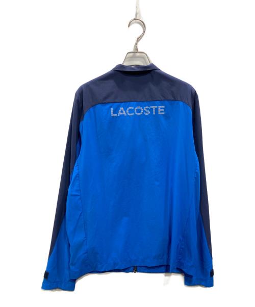 LACOSTE SPORT（ラコステスポーツ）LACOSTE SPORT (ラコステスポーツ) カラーブロック ゴルフジャケット ブルー サイズ:Mの古着・服飾アイテム