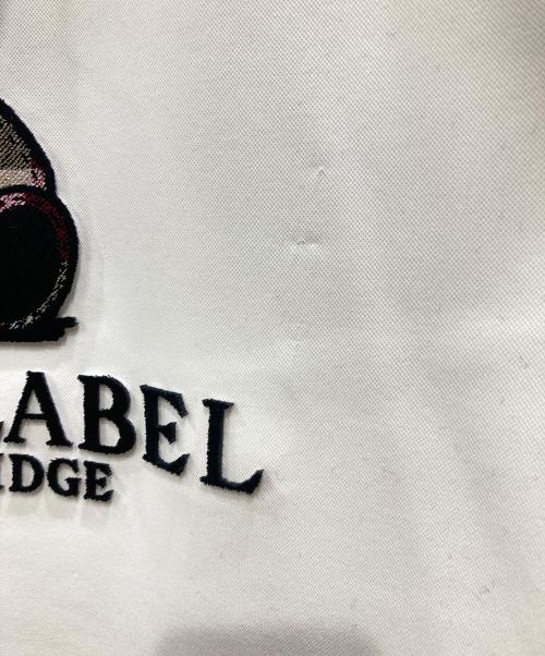 BLACK LABEL CRESTBRIDGE（ブラックレーベル クレストブリッジ）BLACK LABEL CRESTBRIDGE (ブラックレーベル クレストブリッジ) ハブラシベアースウェットシャツ ホワイト サイズ:Mの古着・服飾アイテム