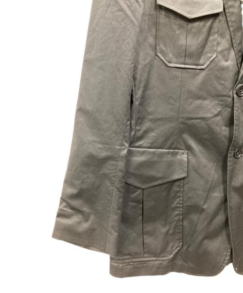 BURBERRY BLACK LABEL（バーバリーブラックレーベル）BURBERRY BLACK LABEL (バーバリーブラックレーベル) 裏地ノヴァチェックサファリジャケット ブラック サイズ:Lの古着・服飾アイテム
