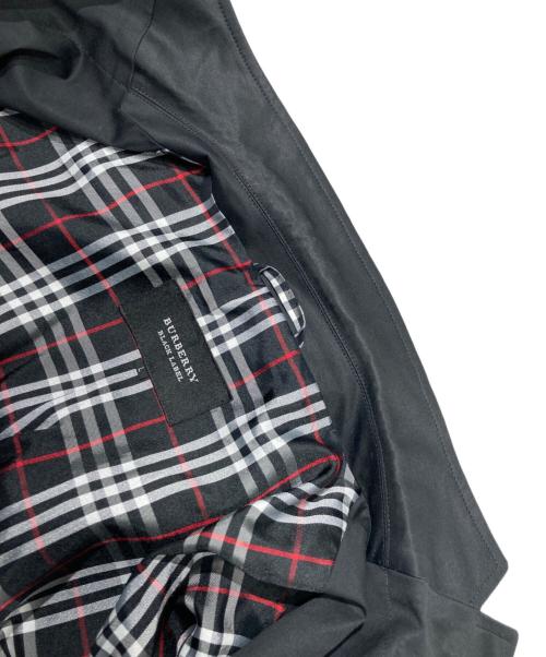 BURBERRY BLACK LABEL（バーバリーブラックレーベル）BURBERRY BLACK LABEL (バーバリーブラックレーベル) 裏地ノヴァチェックサファリジャケット ブラック サイズ:Lの古着・服飾アイテム