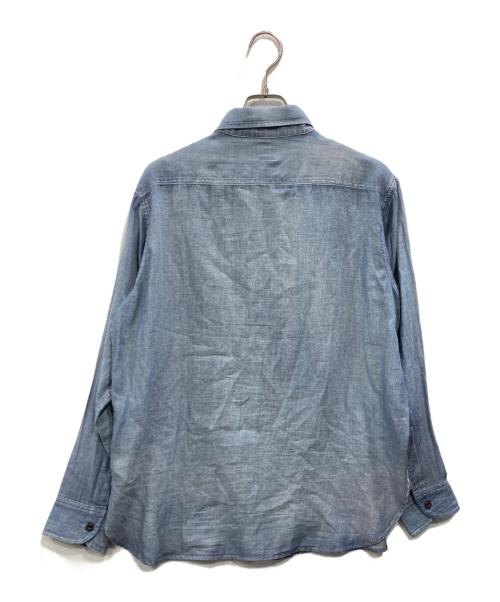 PAY DAY（ペイデイ）PAY DAY (ペイデイ) シャンブレーシャツ ブルー サイズ:FREEの古着・服飾アイテム