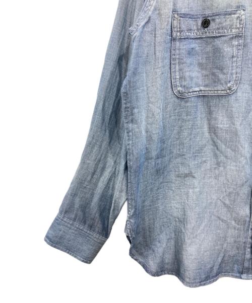 PAY DAY（ペイデイ）PAY DAY (ペイデイ) シャンブレーシャツ ブルー サイズ:FREEの古着・服飾アイテム