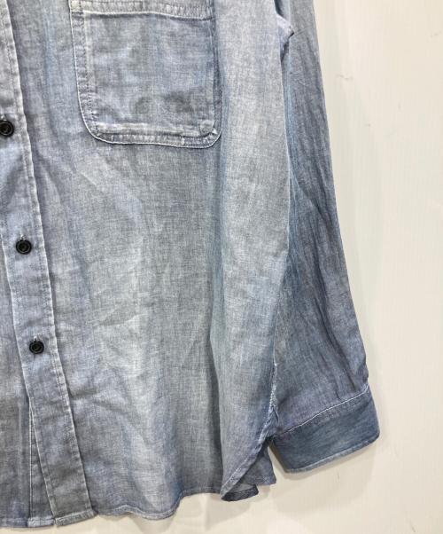 PAY DAY（ペイデイ）PAY DAY (ペイデイ) シャンブレーシャツ ブルー サイズ:FREEの古着・服飾アイテム