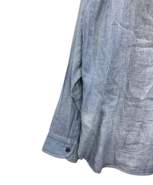 PAY DAY（ペイデイ）PAY DAY (ペイデイ) シャンブレーシャツ ブルー サイズ:FREEの古着・服飾アイテム