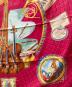 中古・古着 HERMES (エルメス) カレ90 Wolfgang Amadeus Mozart モーツァルトへの賛歌 レッド：25000円
