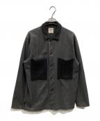 JACKMANジャックマン）の古着「Dotsume BB Shirt」｜グレー