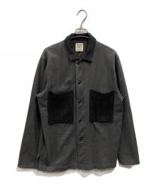 JACKMAN（ジャックマン）の古着「Dotsume BB Shirt」｜グレー
