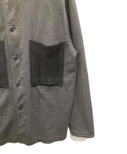JACKMAN（ジャックマン）jackman (ジャックマン) Dotsume BB Shirt グレー サイズ:Mの古着・服飾アイテム