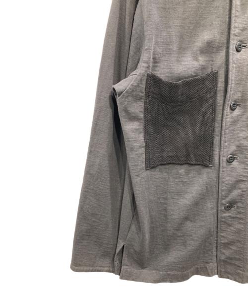 JACKMAN（ジャックマン）jackman (ジャックマン) Dotsume BB Shirt グレー サイズ:Mの古着・服飾アイテム