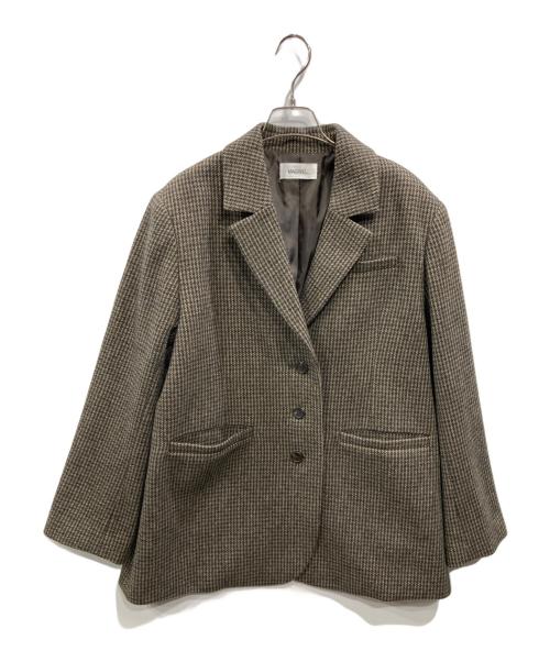 MAQWEL（マクウェル）MAQWEL (マクウェル) オーバージャケット ブラウン サイズ:Freeの古着・服飾アイテム