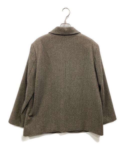 MAQWEL（マクウェル）MAQWEL (マクウェル) オーバージャケット ブラウン サイズ:Freeの古着・服飾アイテム