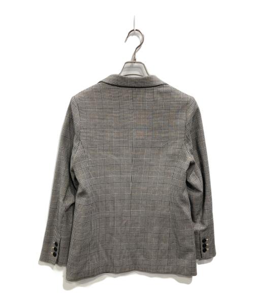 PLST（プラステ）PLST (プラステ) グレンチェック セットアップ グレー サイズ:ジャケットM/パンツLの古着・服飾アイテム