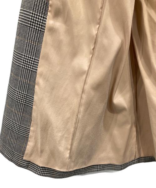 PLST（プラステ）PLST (プラステ) グレンチェック セットアップ グレー サイズ:ジャケットM/パンツLの古着・服飾アイテム