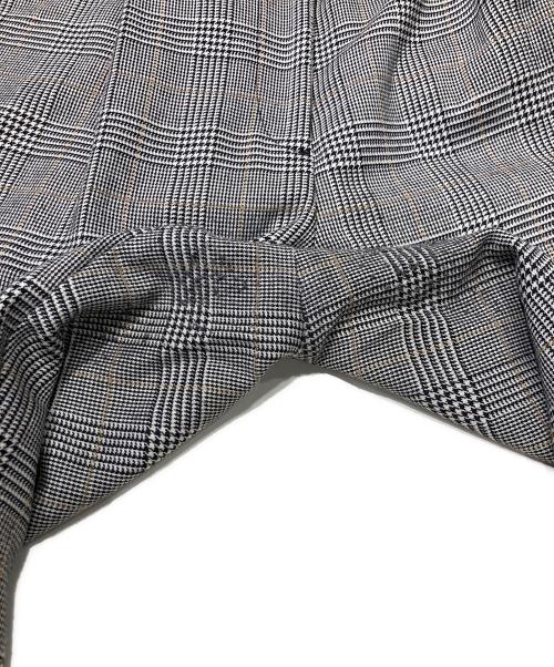 PLST（プラステ）PLST (プラステ) グレンチェック セットアップ グレー サイズ:ジャケットM/パンツLの古着・服飾アイテム