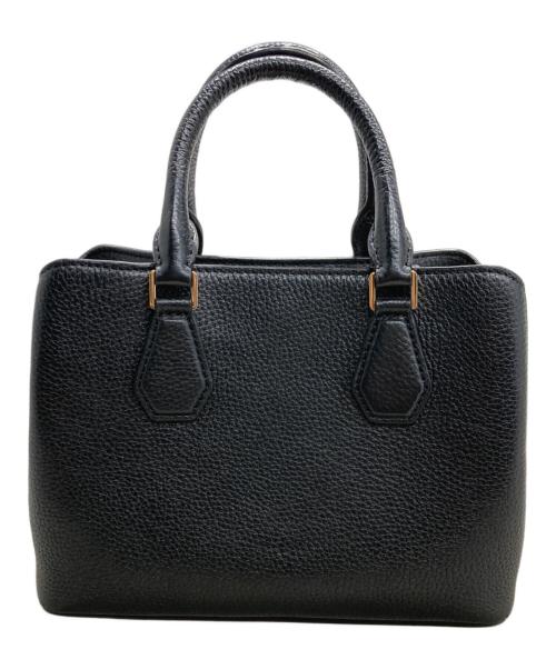 MICHAEL KORS（マイケルコース）MICHAEL KORS (マイケルコース) Camille スモール ペブルドレザー サッチェル ブラックの古着・服飾アイテム