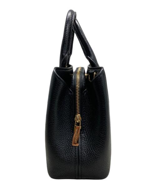 MICHAEL KORS（マイケルコース）MICHAEL KORS (マイケルコース) Camille スモール ペブルドレザー サッチェル ブラックの古着・服飾アイテム