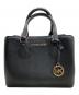MICHAEL KORS（マイケルコース）の古着「Camille スモール ペブルドレザー サッチェル」｜ブラック