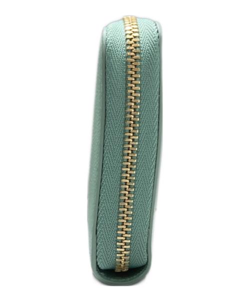 MOLINI（モリニ）MOLINI (モリニ) Mini Round Zip Long Wallet グリーンの古着・服飾アイテム