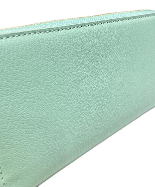 MOLINI（モリニ）MOLINI (モリニ) Mini Round Zip Long Wallet グリーンの古着・服飾アイテム