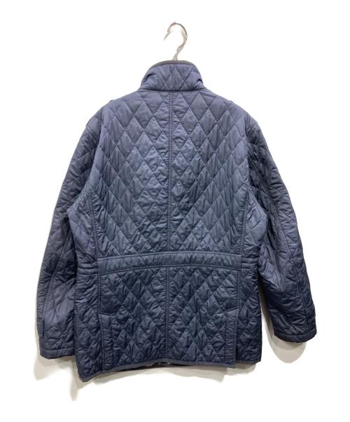 BURBERRY LONDON（バーバリーロンドン）BURBERRY LONDON (バーバリーロンドン) ノヴァチェックライニング キルティングジャケット ネイビー サイズ:LLの古着・服飾アイテム
