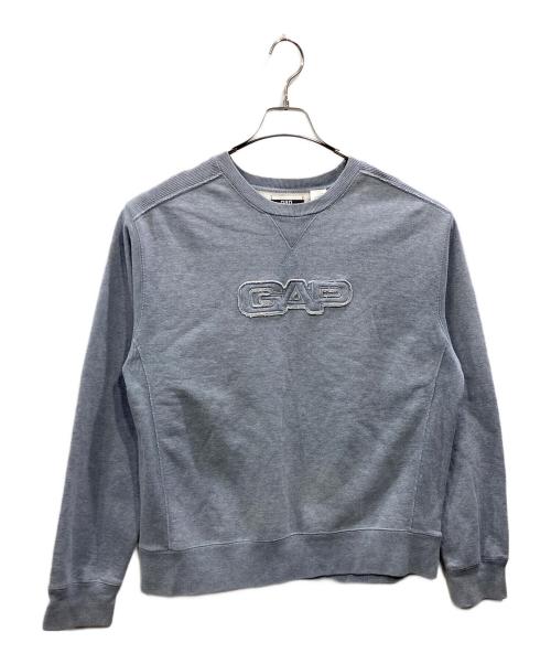 GAP（ギャップ）GAP (ギャップ) オールドロゴスウェット ブルー サイズ:Mの古着・服飾アイテム