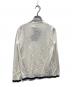 LANVIN (ランバン) カーディガン ホワイト×ブラック サイズ:XS：5000円