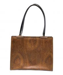 ETRO（エトロ）の古着「ペイズリー柄 トートバッグ」｜ブラウン