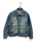 SUPREMEシュプリーム）の古着「24FW Distressed Selvedge Trucker Jacket」｜インディゴ