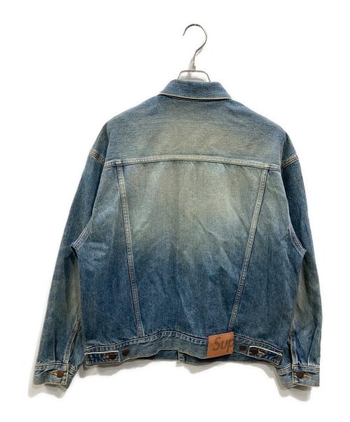 SUPREME（シュプリーム）SUPREME (シュプリーム) 24FW Distressed Selvedge Trucker Jacket インディゴ サイズ:SIZE Sの古着・服飾アイテム