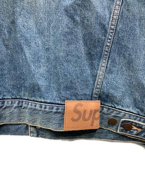 SUPREME（シュプリーム）SUPREME (シュプリーム) 24FW Distressed Selvedge Trucker Jacket インディゴ サイズ:SIZE Sの古着・服飾アイテム