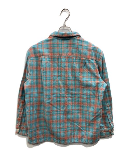 PENDLETON（ペンドルトン）PENDLETON (ペンドルトン) 復刻 ボードシャツ ブルー サイズ:SIZE Mの古着・服飾アイテム