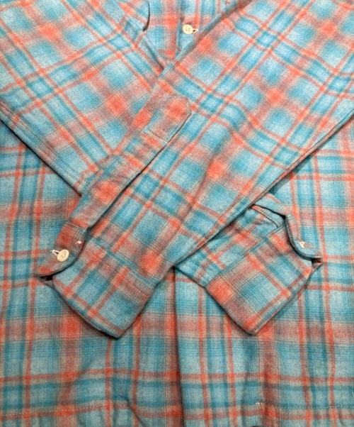 PENDLETON（ペンドルトン）PENDLETON (ペンドルトン) 復刻 ボードシャツ ブルー サイズ:SIZE Mの古着・服飾アイテム