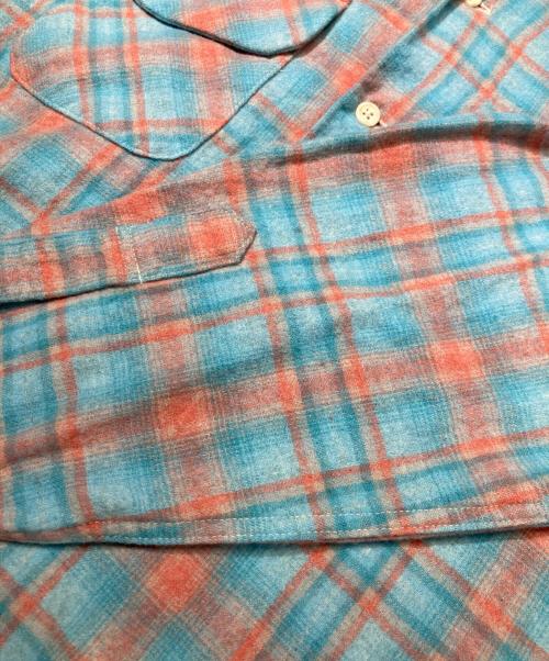 PENDLETON（ペンドルトン）PENDLETON (ペンドルトン) 復刻 ボードシャツ ブルー サイズ:SIZE Mの古着・服飾アイテム