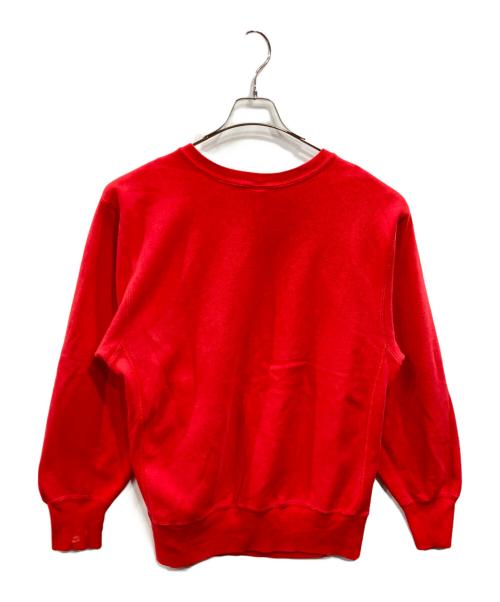 Champion（チャンピオン）Champion (チャンピオン) USA製刺繍タグ プリントスウェット レッド サイズ:SIZE XLの古着・服飾アイテム