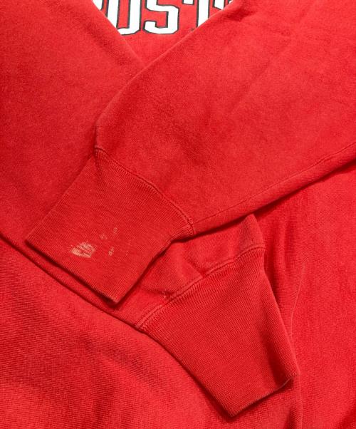 Champion（チャンピオン）Champion (チャンピオン) USA製刺繍タグ プリントスウェット レッド サイズ:SIZE XLの古着・服飾アイテム