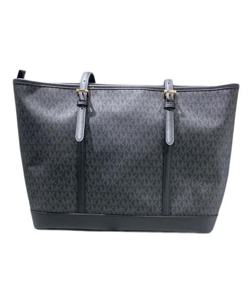 MICHAEL KORS（マイケルコース）MICHAEL KORS (マイケルコース) ジェット セット トラベル ラージ トップジップ トート ブラックの古着・服飾アイテム