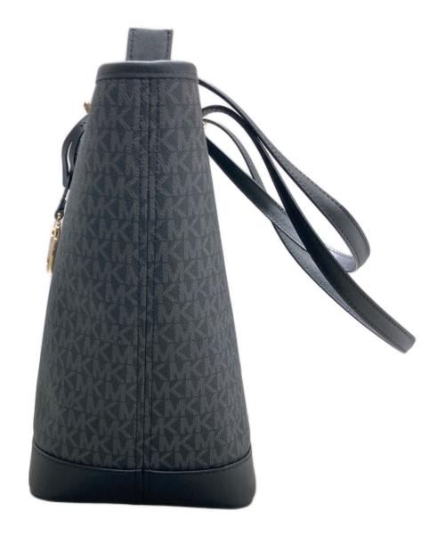 MICHAEL KORS（マイケルコース）MICHAEL KORS (マイケルコース) ジェット セット トラベル ラージ トップジップ トート ブラックの古着・服飾アイテム
