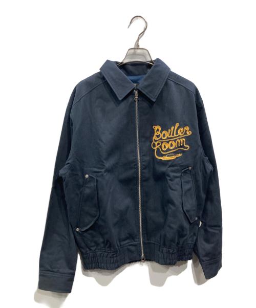 BOILER ROOM（ボイラールーム）BOILER ROOM (ボイラールーム) FAF (エフエーエフ) WORK JACKET ネイビー サイズ:Sの古着・服飾アイテム