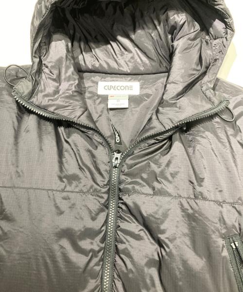 CUP AND CONE（カップアンドコーン）CUP AND CONE (カップアンドコーン) Puff Jacket ブラックの古着・服飾アイテム