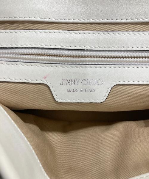 JIMMY CHOO（ジミーチュウ）JIMMY CHOO (ジミーチュウ) SOFIA トートバッグ ホワイトの古着・服飾アイテム